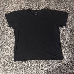 Men’s VINTAGE “Champs Sports Gear” Black V Neck T-Shirt
